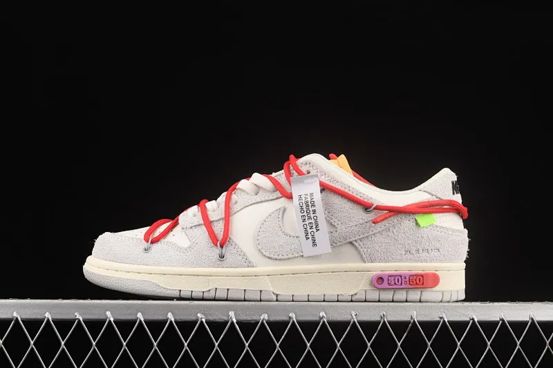 All Categories Nk SB Dunk Series Nk SB Dunk Low Low-top Sneakers Cost-effective Edition OF x Nk Dunk Low OW Suede SB Smashed Backboard Fashion Casual Sneakers DM0950-103